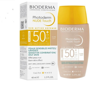 ضدآفتاب نود تاچ SPF 50 مدل رنگ لایت حجم 40 میلی لیتر