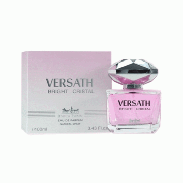 ادکلن ورساچه صورتی-برایت کریستال جسیکا تواین jessica twain Versace Bright Crystal