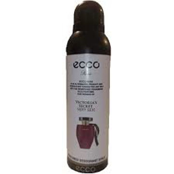 اسپری دئودورانت زنانه اکو ECCO VICTORIA'S SECRET رایحه ویکتوریا سیکرت 200 میل