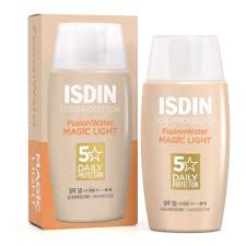 ضد آفتاب رنگی مدل Fusion Water Magic رنگ لایت حجم 50 میل