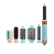 سشوار برس دار چرخشی حرفه‌ای 1200وات انزو پروفیشینال مدل EN-4140 (ارسال رنگ رندوم)