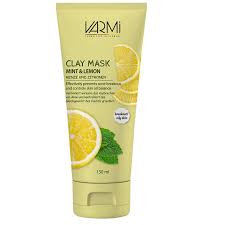 ماسک صورت وارمی مدل خاک رسی نعناع و لیمو مناسب پوست های چرب حجم 150 میلی لیتر