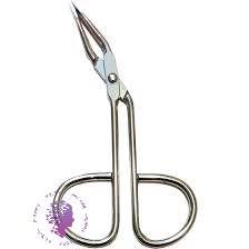 موچین قیچی دسته نقره ایی