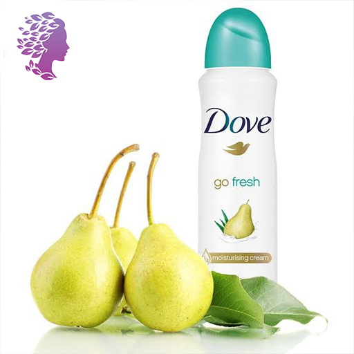 اسپری ضد تعریق داو مدل go fresh حاوی عصاره گلابی حجم ۲۵۰ میلی لیتر