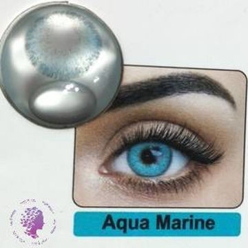لنز آکوا مرین  aqua marine آبی