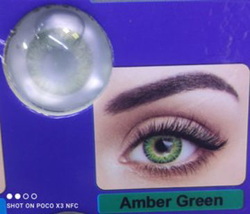 لنز آمبر گرین سبز amber green