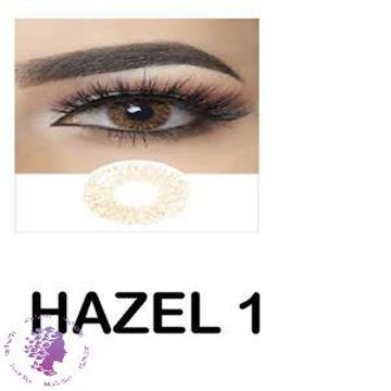 لنز عسلی hazel 1