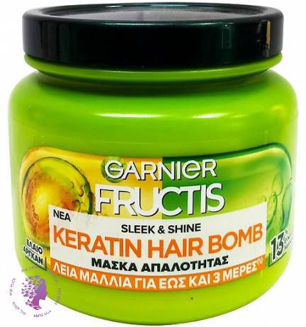 ماسک مو براق کننده و نرم کننده  KERATIN HIAR BOMB حجم 320