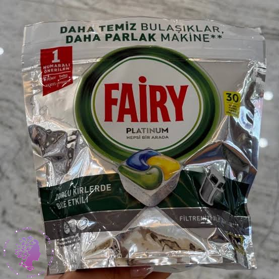 قرص ماشین ظرفشویی فیری - fairy مدل پلاتینیوم 30 عددی