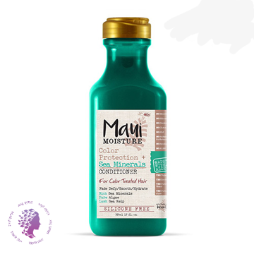 نرم کننده مو تثبیت کننده سی مینرالز مائویی حجم 385 میل اورجینال ا Sea Minerals Stabilizer hair conditioner Maui Moisture 385 ml