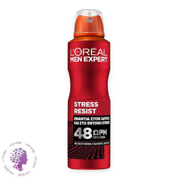 اسپری ضد تعریق پاریس سری Men Expert مدل Stress Resist حجم 250 میلی لیتر