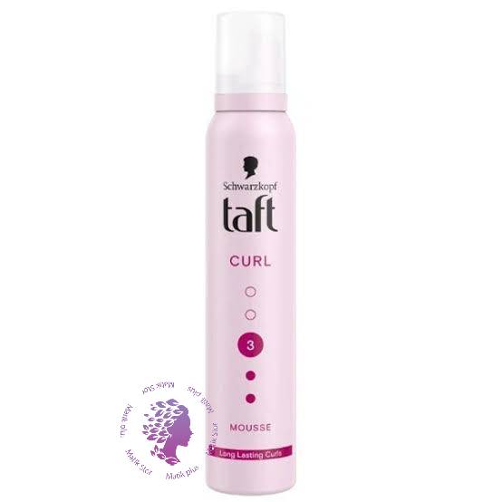 موس مو حالت دهنده کرل 3   Curl Mousse 3 200Ml