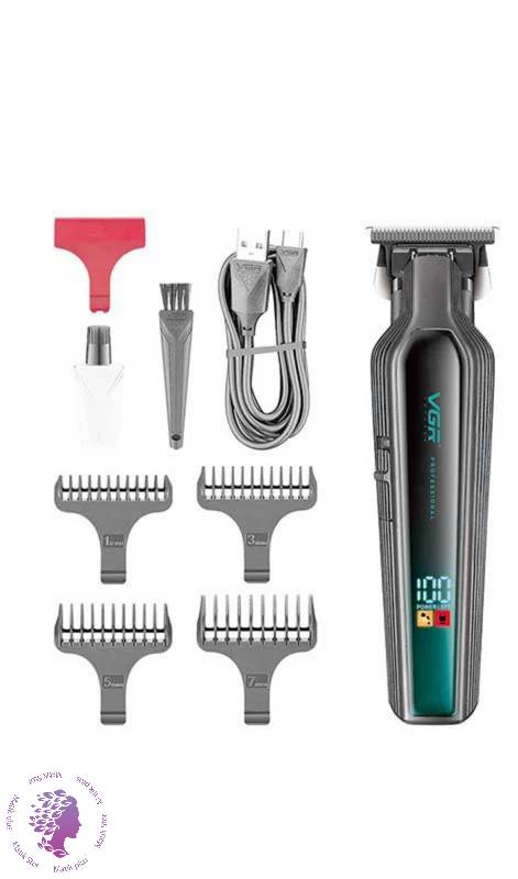 ماشین اصلاح موی سر و صورت حرفه‌ای وی جی ار مدل V-930