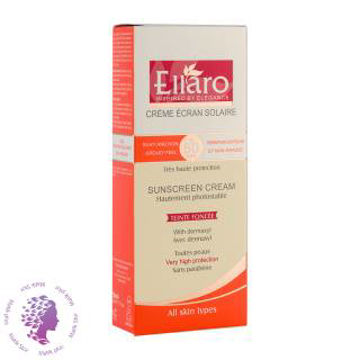 کرم ضد آفتاب الارو رنگ بژ روشن Spf50