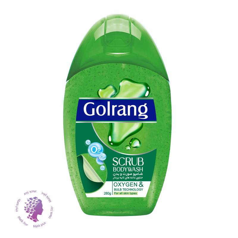 شامپو بدن گلرنگ مدل Scrub Green مقدار 280 گرم