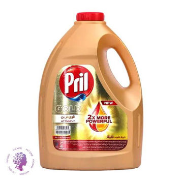 مایع ظرفشویی پریل طلایی Pril Gold وزن 3750 گرم