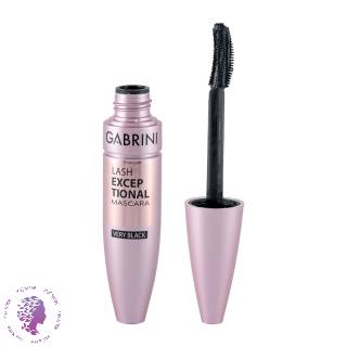 ریمل حجم دهنده گابرینی مدل Lash Exceptional حجم 12 میلی لیتر Gabrini Silicone Brush Mascara Volume