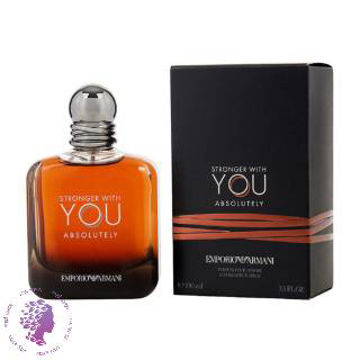ادوپرفیوم مردانه جورجیو آرمانی مدل Emporio Armani Stronger With You Absolutely حجم 100 میلی لیتر