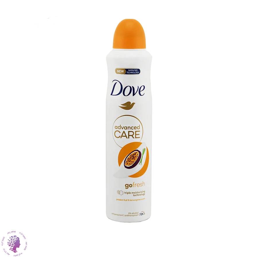 اسپری ضد تعریق پشن فروت و لمون گرس داو حجم 250ml