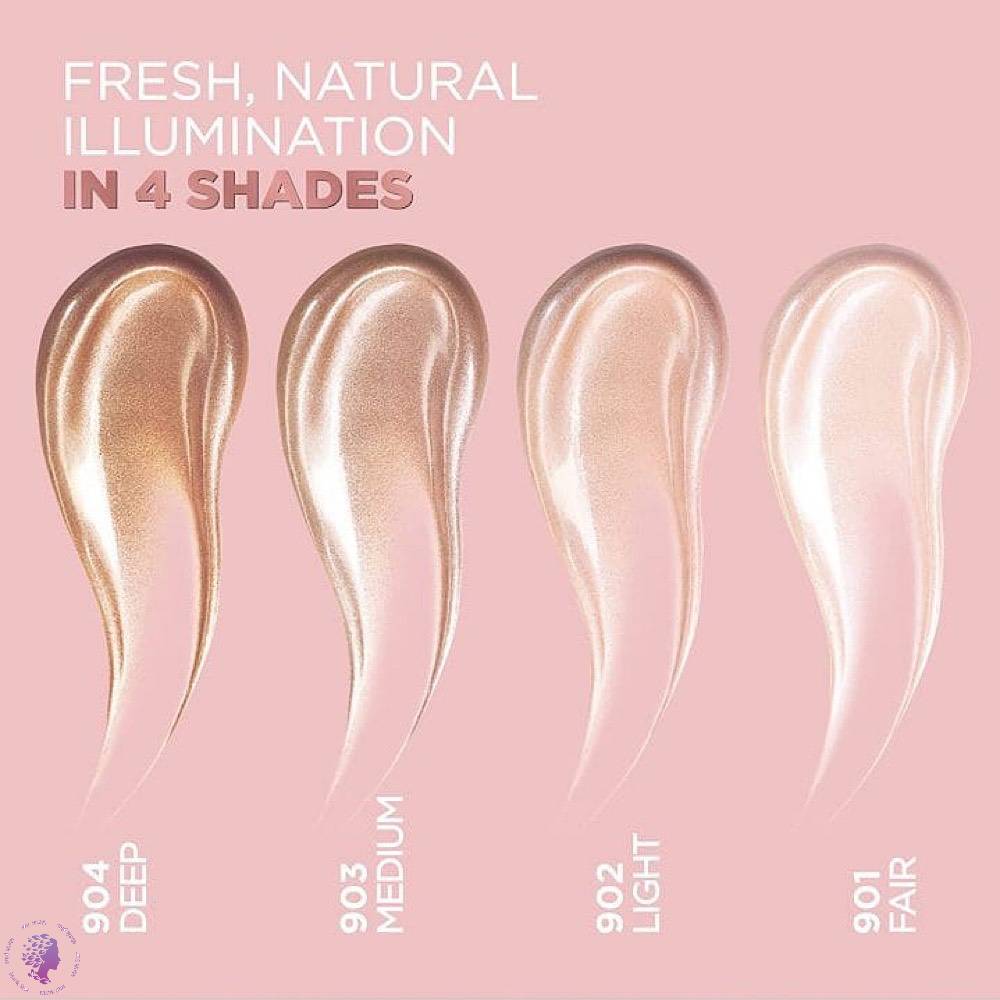 کرم درخشان کننده لومی گلوشن لورال Loreal Lumi Glotion شماره 901 Fair حجم 40 میل