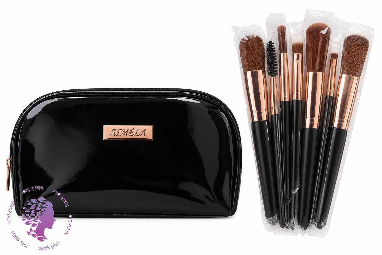 ست براش کیف دار بی اچ کازمتیکس BH Cosmetics مدل هلوگرامی